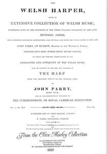 The Welsh Harper - John Parry