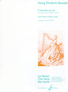 Concerto in Bb Major (ABRSM Lever Harp) - G F Handel - LeDentu 