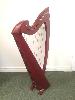 Salvi Una 38 Lever Harp (47487): Mahogany - in Stock