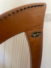 Dusty Strings FH 34 S Lever Harp: Cherry with Camac levers