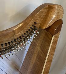 FH 36 S in Figured Cherry with Camac Levers