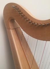 Lyon & Healy Ogden 34 Lever Harp Natural (LH4962)