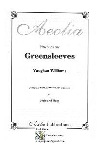 Fantasia on Greensleeves, Vaughan Williams Arranged for Flute and Harp by Eira Lynn Jones