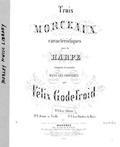 Les Adieux / La Serenade / La Harpe Eolienne - Félix Godefroid