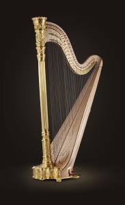 Lyon & Healy Style 23 Gold Pedal Harp