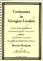 Composers In Georgian London - Arranged by Bonnie Shaljean