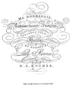 Ma Normandie - arr N. C. Bochsa