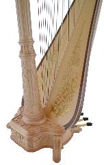 Aoyama Musa 47 Pedal Harp