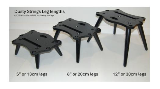 Set of 20cm Legs for Dusty String Ravenna Lever Harps