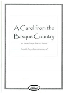 A Carol From the Basque Country - Arranged for Two Harps, Flute and Clarinet by Meinir Heulyn