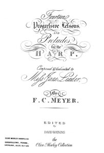 14 Progressive Lessons and Preludes For the Harp (c.1820) - Download - F.C. Meyer