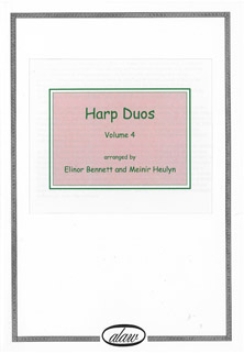 Harp Duos Volume 4 - Arranged by Elinor Bennett and Meinir Heulyn