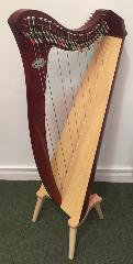 Salvi Juno 27 Lever Harp Mahogany L49464