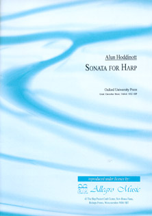 Sonata for Harp - Alun Hoddinott SALE