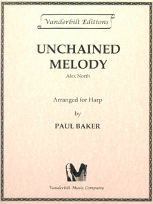 Unchained Melody by Alex North / Arranged for Harp by Paul Baker