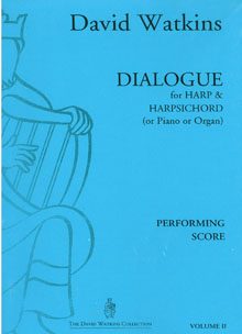 Dialogue for Harp and Harpsichord (or Piano or Organ) - David Watkins