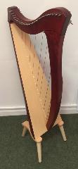 Salvi Juno 27 Lever Harp Mahogany L49464