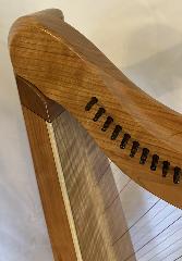 FH 36 S in Figured Cherry with Camac Levers