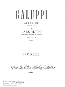 Allegro and Larghetto - Galuppi