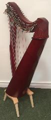 Salvi Juno 27 Lever Harp Mahogany L49464