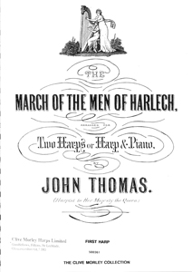 March of the Men of Harlech (Two Harps) - John Thomas