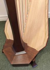 L&H Style 30 Pedal Harp: Walnut - in Stock