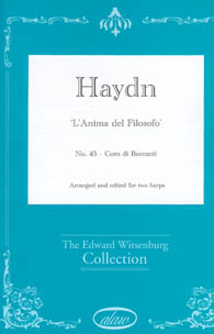 L'Anima del Filosofo - Haydn / Arranged for Two Harps by E Witsenburg
