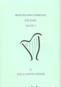 Sight-Reading Exercises For Harp Grade 1 - Fiona Clifton-Welker