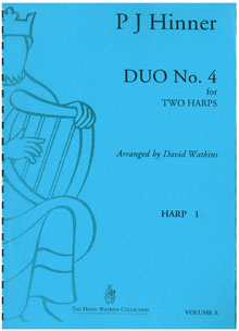 Duo No. 4 for Two Harps - P J Hinner Arranged by David Watkins