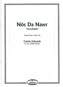 Nos Da Nawr (Good Night) Harp Trio - Catrin Edwards