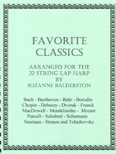Favourite Classics: Arranged for the 22 String Lap Harp - Suzanne Balderston