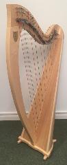 Lyon & Healy Ogden 34 Lever Harp Natural (LH4962)