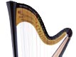 46 String Pedal Harps