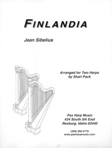 Finlandia by Jean Sibelius - Arranged for Two Harps by Shari Pack