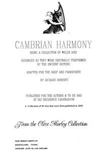 Cambrian Harmony - Richard Roberts