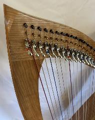 FH 36 S in Figured Cherry with Camac Levers