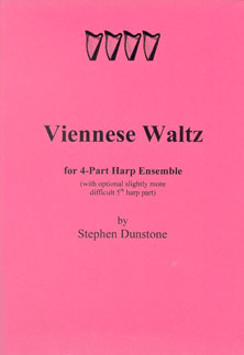 Viennese Waltz for Four Part Harp Ensemble - Stephen Dunstone