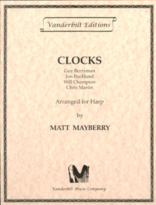 Clocks for Pedal Harp - Coldplay