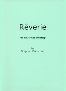 Rêverie for Bb Clarinet & Harp by Stephen Dunstone