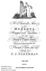 A Favorite Air Of Mozart (Duet) -  F. J. Naderman