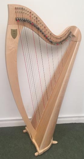 Lyon & Healy Ogden 34 Lever Harp Natural (LH4962)