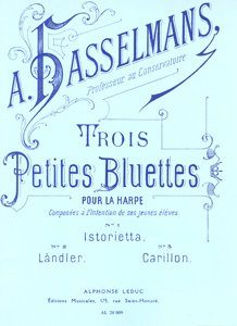 Trois petites bluettes pour la harpe - Alphonse Hasselmans
