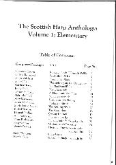 The Scottish Harp Anthology Volume 1 (Elementary) - Compiled and Edited by Ailie Robertson