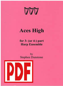 Aces High for 3 (or 4 part) Ensemble - Download - by Stephen Dunstone