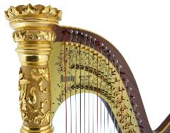 Aoyama Monarch 47 Pedal Harp